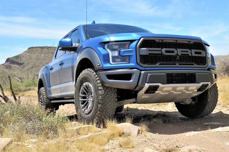 Ford Raptor romps off road, while still remaining civilized