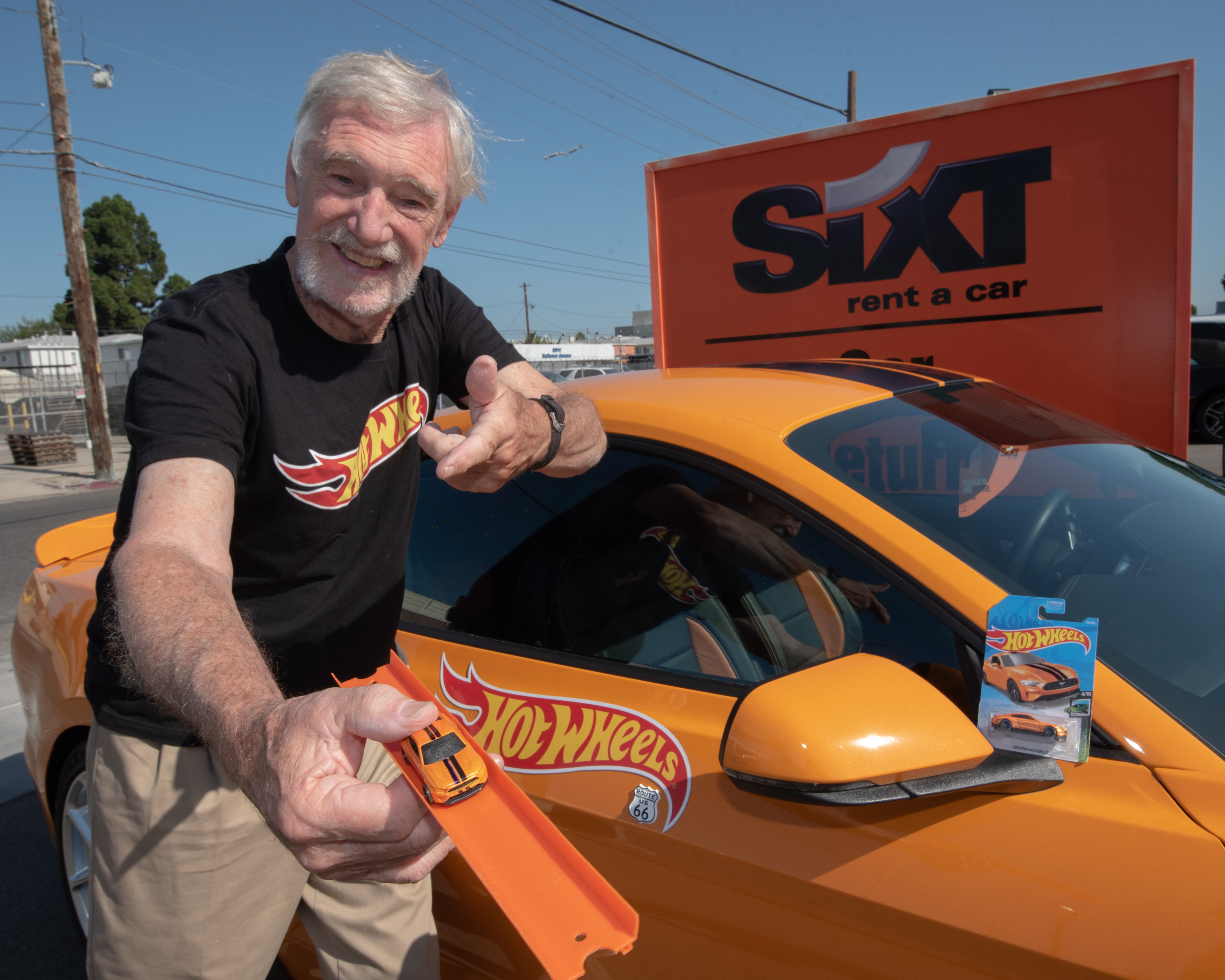 Hot Wheels, Talk about Hot Wheels! Larry Wood drives Route 66 in SIXT Shelby, ClassicCars.com Journal