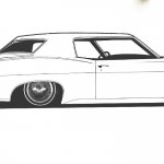 1968 Impala Rendering