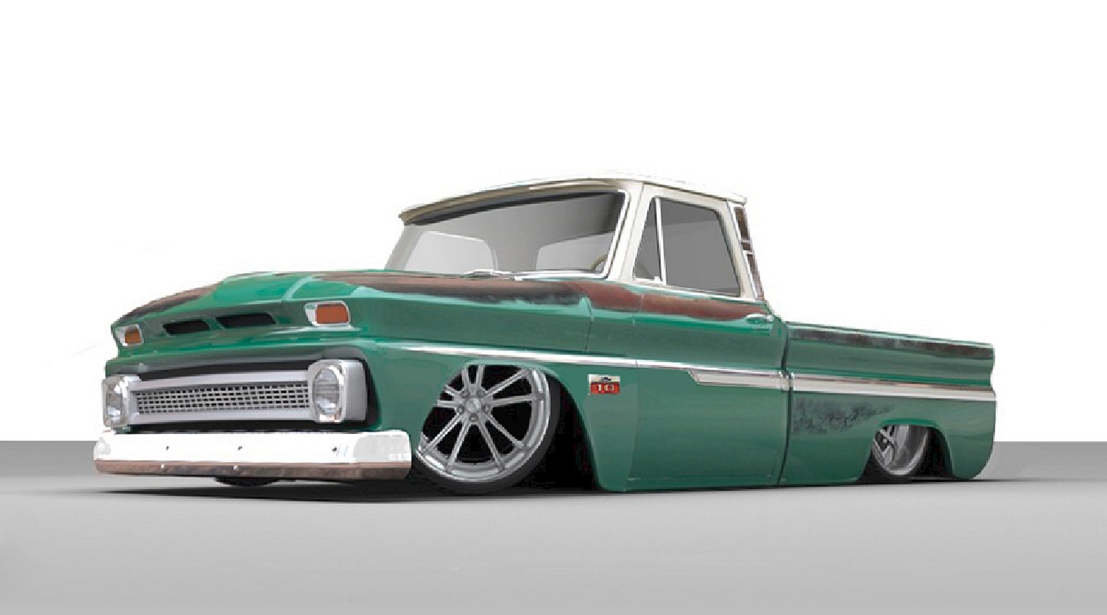 United Pacific To Display 66 C10 Pickup With Diesel Crate