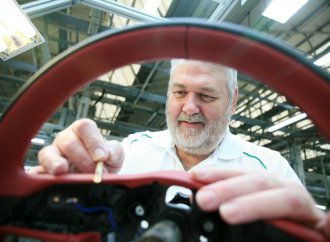 Stitching his name into Bentley history