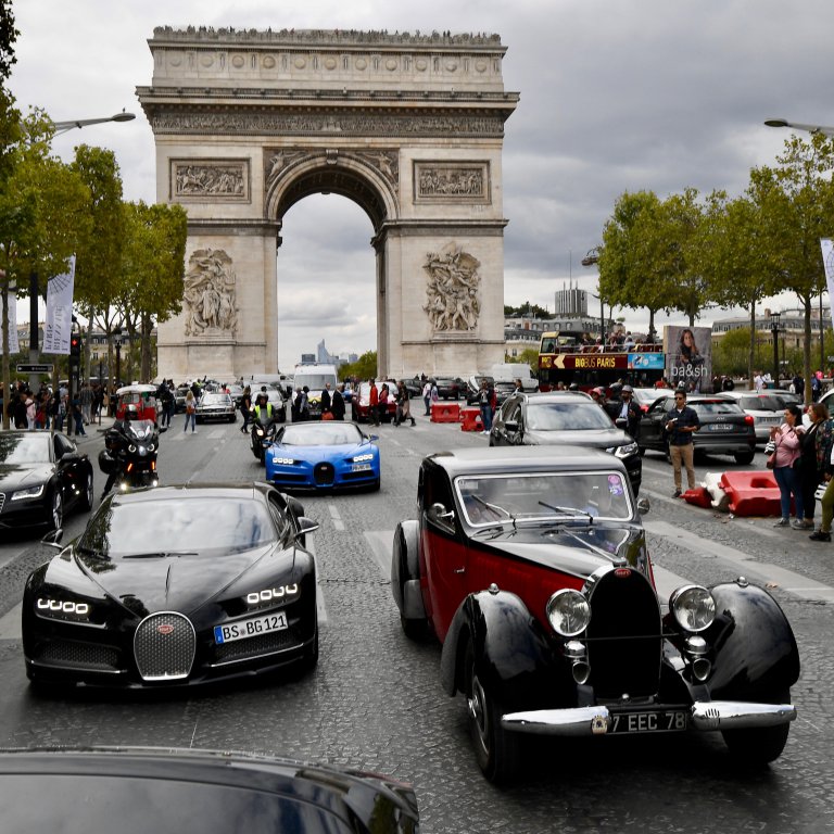 Bugatti supercar owners do the Grand Tour