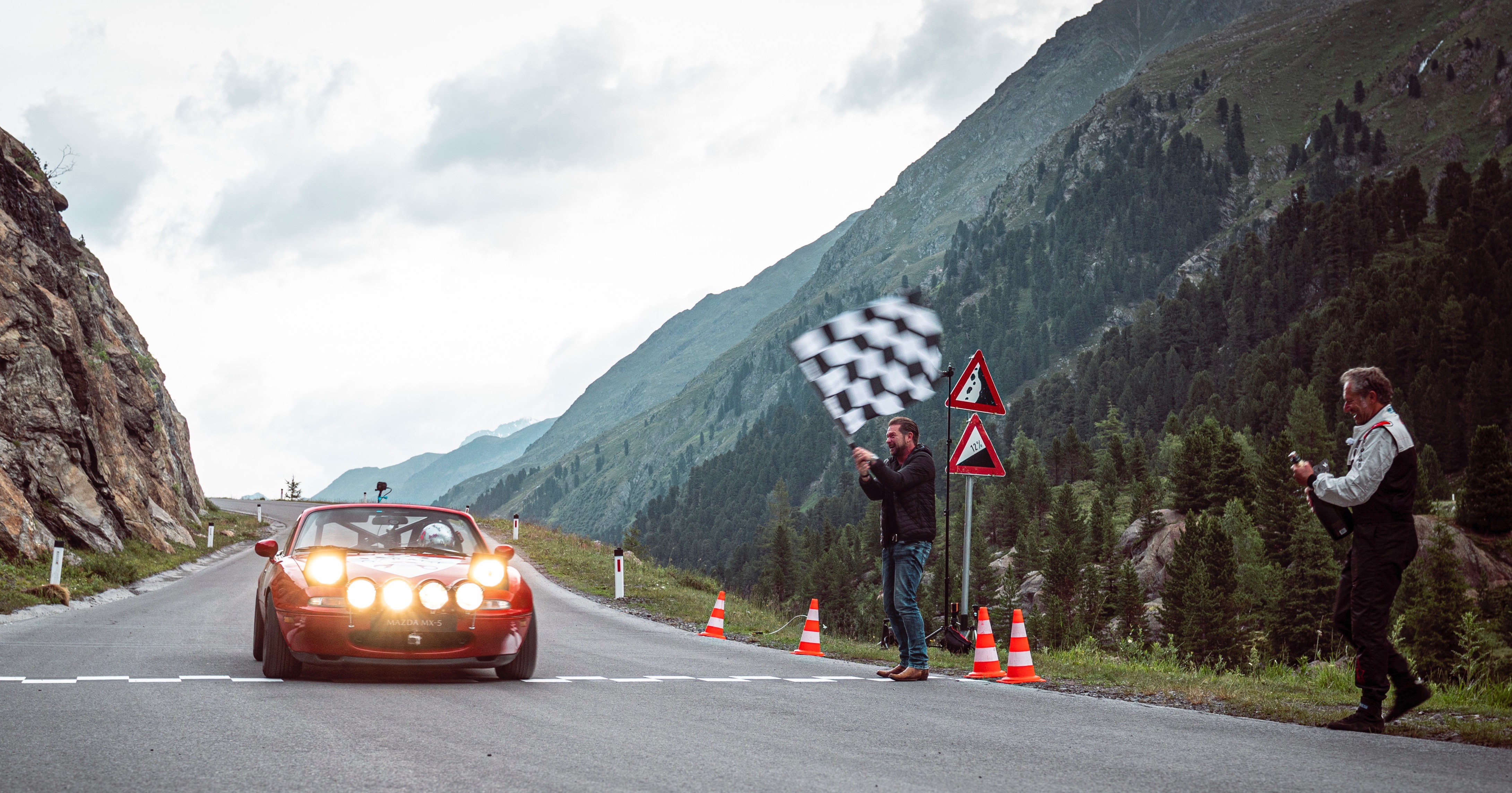 Pirelli tires, Vintage Miata claims record for most hairpin curves in 12-hour drive, ClassicCars.com Journal