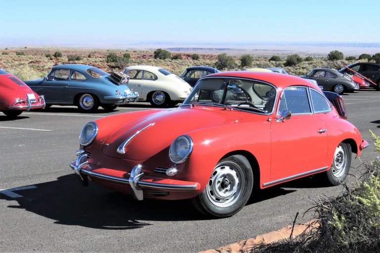 Old-school Porsche 356 sports cars gather for Arizona ‘holiday’