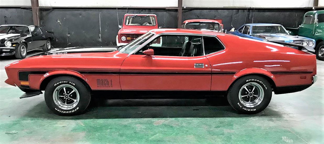 James Bond Car: 1972 Mustang Mach 1 2Nd Generation